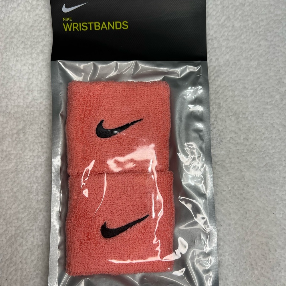 brand new nike pink exercise bracelets